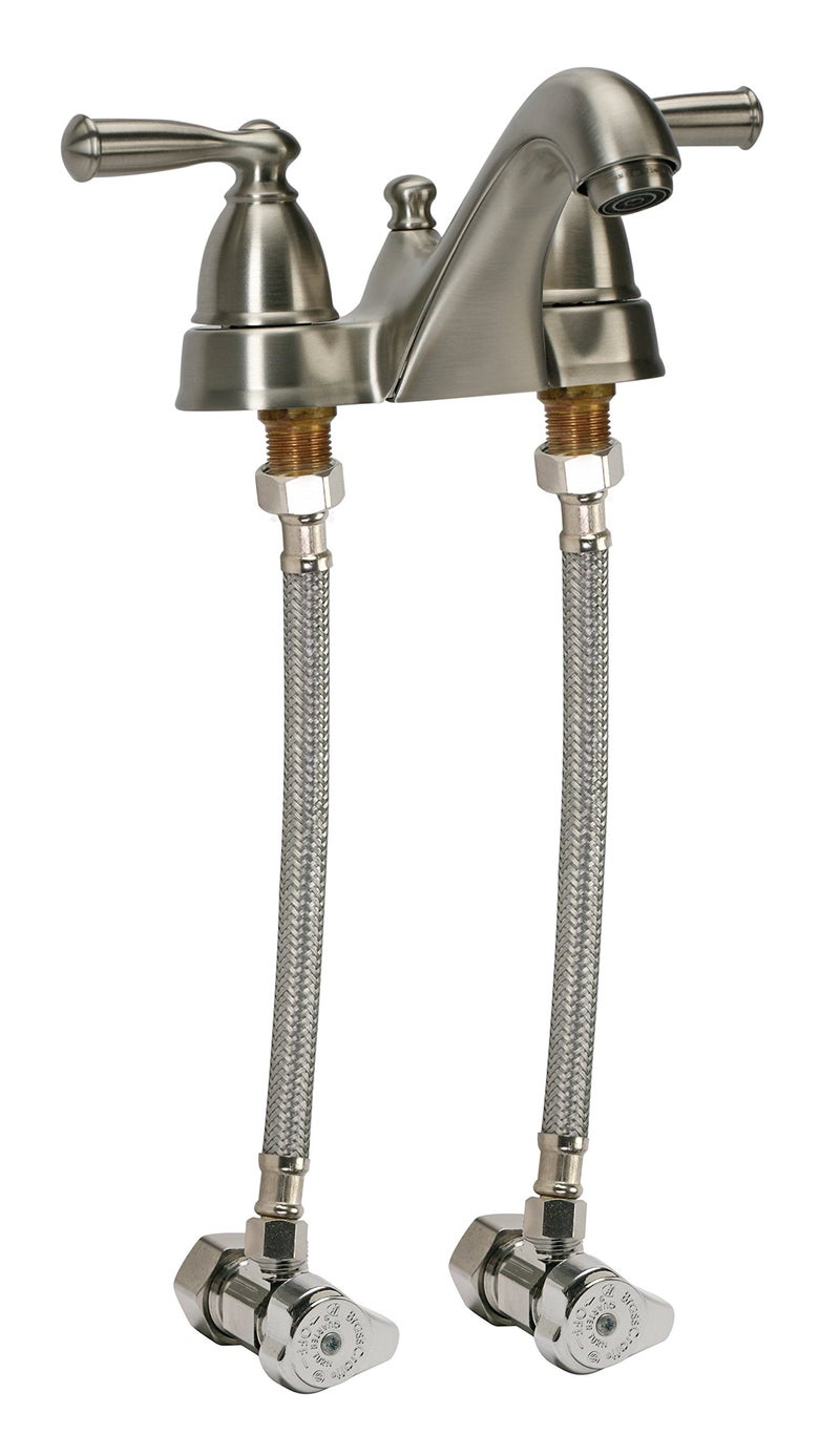 Fluidmaster B1F48 Faucet Connector, Braided Stainless Steel - 3/8 Female Compression Thread x 1/2 F.I.P. Thread, 4 Ft. (48-Inch) Length - Image 3